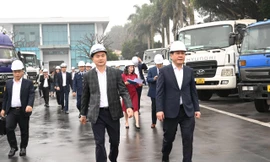 Đoàn công tác của Bộ Công Thương kiểm tra việc cung ứng xăng dầu
