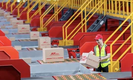 Trung tâm trung chuyển mới của J&T Express có khả năng xử lý lên đến 3.660.000 kiện hàng mỗi ngày.