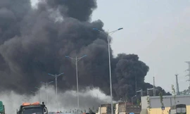 Cháy trạm biến áp 110kV cấp điện cho Samsung