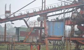 Dự án mở rộng Nhà máy Gang thép Thái Nguyên giai đoạn 2 đang "đắp chiếu" và chôn của TISCO gần 4.800 tỷ đồng từ nhiều năm nay. Ảnh: Nguyễn Bằng.