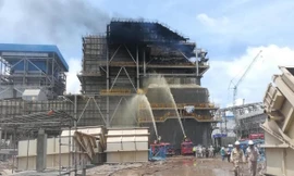 Cháy tại công trường Nhà máy Nhiệt điện Duyên Hải 3 mở rộng