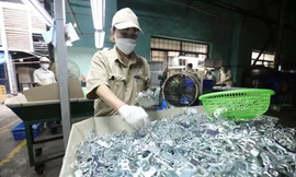 Theo các doanh nghiệp, cần tập trung hỗ trợ hình thành các doanh nghiệp tiên phong ở nhiều lĩnh vực để kéo các doanh nghiệp vệ tinh phát triển theo. Ảnh: Như Ý