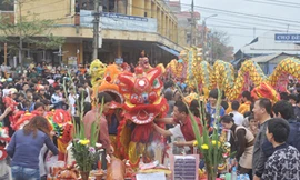 Cúng tế Thân Công Tài Ảnh: Kiên Cường