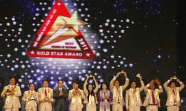 200 thương hiệu tiêu biểu nhận giải thưởng Sao Vàng Đất Việt 2011