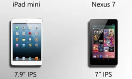 iPad mini ‘chọi’ Nexus 7
