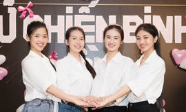 Thí sinh Miss World Vietnam chung tay tiếp thêm sức mạnh tinh thần cho bệnh nhân ung thư