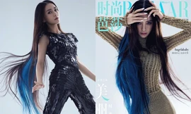 Angelababy mặc BST mới nhất của Dior, hóa hồ ly xinh đẹp trên bìa Harper’s BAZAAR Trung
