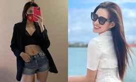 Chia tay Miss World, Hoa hậu Đỗ Thị Hà tung ảnh kỷ niệm xinh đẹp, khoe chân dài thẳng tắp