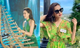 Miss World: Hoa hậu Đỗ Thị Hà chơi đàn T’Rưng ca khúc nào ở vòng 2 của phần thi Tài năng?