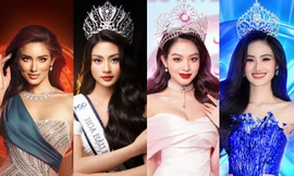 Ngắm sắc vóc 4 người đẹp đại diện Việt Nam tại các cuộc thi nhan sắc quốc tế
