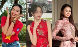 Dàn người đẹp rộn ràng chào 2025: Thanh Thủy siêu cưng, Tiểu Vy gây xúc động