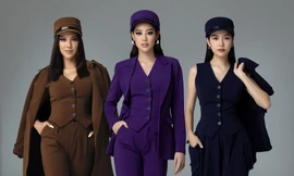 Tung ảnh quảng bá Miss Universe Việt Nam, Top 3 Hoa hậu Hoàn vũ 2019 bị chê style lạc lõng