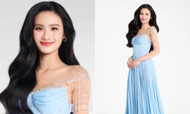 Ảnh profile của Hoa hậu Ý Nhi trên trang chủ Miss World nhận ý kiến trái chiều