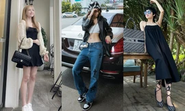 Thiều Bảo Trâm, Ngọc Trinh, Hiền Hồ... gợi ý mix đồ cực chất cho “hội cuồng màu đen”