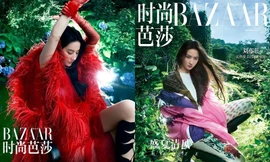 Diện toàn đồ len và lông trên Harper’s BAZAAR, Lưu Diệc Phi được khen có ảnh mùa Hè mát mẻ