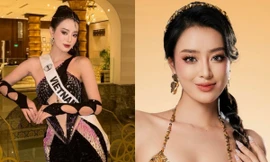 Miss Intercontinental 2024: Khánh Linh diện thiết kế mang phong cách Nghìn Lẻ Một Đêm