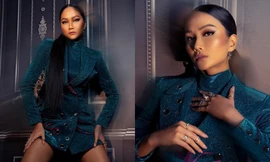 Hoa hậu H’Hen Niê đẹp xuất sắc trong loạt ảnh mới, được fan quốc tế vào khen ngợi