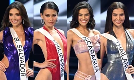 Miss Universe 2023: Hoa hậu Bùi Quỳnh Hoa lọt Top 20 thí sinh trình diễn áo tắm đẹp nhất