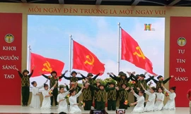 Hà Nội: Trường Tiểu học CLC Tràng An tưng bừng Liên hoan Chiến sĩ nhỏ Điện Biên