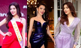 Loạt trang phục ấn tượng của Trân Đài trong những ngày đầu ở Miss International Queen 2022
