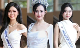 Nhan sắc dàn Hoa - Á khôi tại Ngày hội Tuyển sinh Hoa hậu Việt Nam 2024 tại TP.HCM