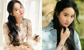 Lưu Diệc Phi được khen xinh đẹp như nữ sinh đại học, khí chất tựa "tiên tử" dù đã U40 