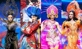 Miss Cosmo 2024: Hoa hậu Xuân Hạnh lọt Top 10 trình diễn Trang phục Dân tộc