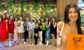 Thanh Thủy, Bảo Ngọc, Phương Nhi lộ nhan sắc qua cam thường tại sự kiện sinh nhật