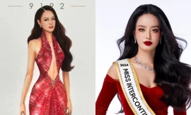 Bùi Khánh Linh hé lộ mẫu váy dạ hội cho Chung kết Miss Intercontinental 2024