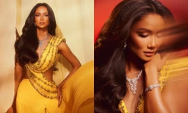 Hoa hậu H’Hen Niê diện lại "chiếc đầm huyền thoại", kỷ niệm 7 năm đăng quang