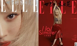 Dương Mịch lên Hot search vì mái tóc bạch kim như Rosé, khoe eo siêu thực trên ELLE Trung