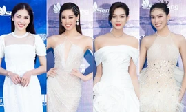 Miss World Vietnam 2022: Hoa hậu Khánh Vân bất ngờ xuất hiện đọ sắc cùng Hoa hậu Đỗ Thị Hà