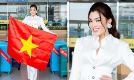 Trân Đài mang 12 vali với 6 màu đại diện cộng đồng LGBTQ+ sang Thái tham dự MIQ 2022