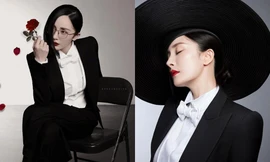 Ngắm Dương Mịch trong trang phục suit, "soái" thế này bảo sao lên No.1 Hot search