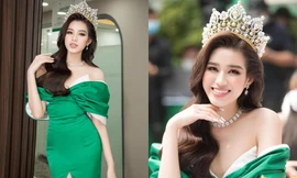 Lâu lắm rồi Đỗ Thị Hà mới lại xuất hiện với chiếc vương miện Hoa hậu Việt Nam danh giá