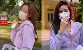 Hoa hậu Khánh Vân đã về đến Hà Nội, mặc đồ ngủ vui vẻ "check-in" trong khu cách ly