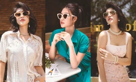 Không phải Thanh Thủy, Thiên Ân mới là "nàng thơ" mới nhất của NTK Lê Thanh Hòa