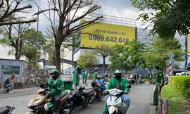 Giả mạo GrabBike vào sân bay Tân Sơn Nhất chèo kéo khách