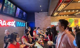 Rạp phim ở TPHCM hút khách ngày mùng 4 Tết 