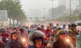 TPHCM: Có nơi mưa rất to, đề phòng thời tiết cực đoan 
