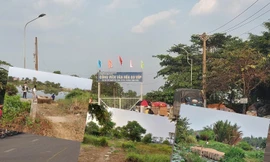 Cận cảnh công viên Văn hóa đầu tư gần 100 tỷ đồng thành 'cánh đồng hoang'