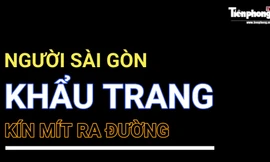 Người Sài Gòn khẩu trang kín mít từ chợ cóc đến siêu thị
