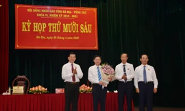 Ông Lê Ngọc Khánh được bầu giữ chức Phó Chủ tịch UBND tỉnh Bà Rịa- Vũng Tàu