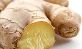 Gừng tươi chữa hôi nách