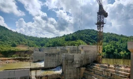 Dự án Thủy điện Bản Nhùng- nơi xảy ra tai nạn lao động nghiêm trọng -Ảnh: TL