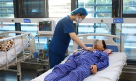 Cấp cứu người ngộ độc nấm ở Lạng Sơn. Ảnh: BV