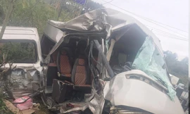 Hiện trường vụ tai nạn -Ảnh: TL