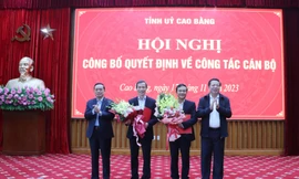 Luân chuyển, bổ nhiệm cán bộ chủ chốt Tỉnh ủy Cao Bằng