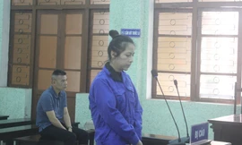 Bị cáo Hoàng Thị Lệ Thương -Ảnh: P.0