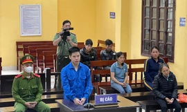 Bị cáo Lý Văn Hòa .Ảnh: CL